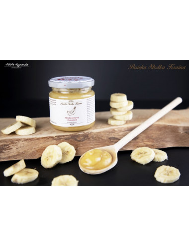 MIÓD KREMOWANY Z BANANEM