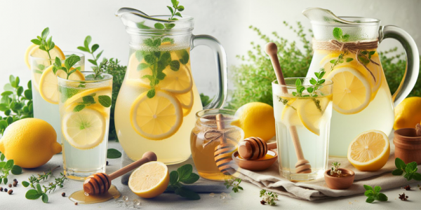 Jak zrobić lemoniadę z miodem?